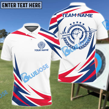 BlueJose 3D Retro Target Archery Personalized Unisex Shirt