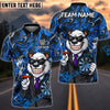 BlueJose Darts Cool Panda Suit Dartboard Design Personalized Name, Team Name Unisex Shirt (4 Colors)