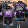 BlueJose Darts Smoke Triple Skulls Customized Name, Team Name 3D Shirt (4 Colors)