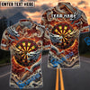 BlueJose Imperial Dragon Darts Personalized Name, Team Name Shirt