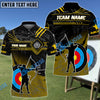 BlueJose Archery Target & Archery Man Customized Name 3D Shirt (4 Colors)