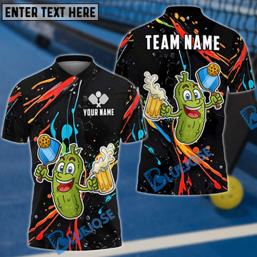 BlueJose 3D Funny Pickleball Personalized Unisex Shirt