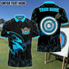 BlueJose Eagle Archery Target Customized Name 3D Shirt (4 Colors)