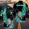 BlueJose Darts Breath Of Ice Personalized Name, Team Name Shirt (4 Colors)