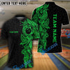 BlueJose Maori Bowling Premium Multicolor Customized Name 3D Shirt (6 Colors)