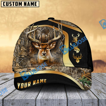 BlueJose Deer Hunting Cap Golden Line Camo Forest Multicolor Personalized Cap