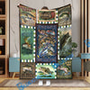 BlueJose If You Cast It They Will Come Fishing Blanket