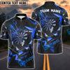 BlueJose Thunder Rising Darts Personalized Name, Team Name Shirt (6 Colors)