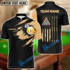 BlueJose Billiards Team Golden 8 Ball & 9 ball Personalized Shirt For Kids