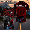 BlueJose Darts Bear Precision Personalized Name Team Name Shirt (4 colors)