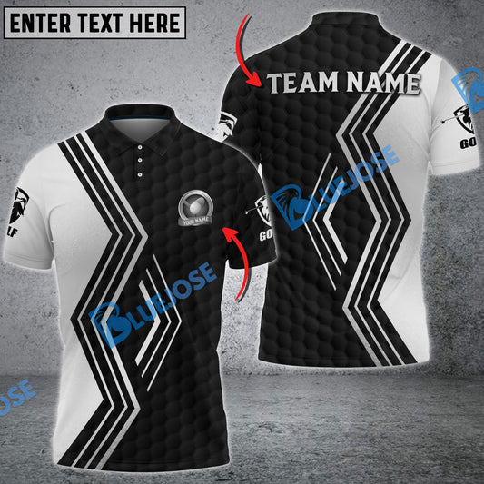 BlueJose Golf Line Breaker Customized Name, Team Name 3D Shirts (6 Colors)