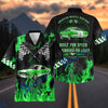 BlueJose Custom Photo Personalized Car "American Muscle Heritage" Flames Mustang Hawaiian Shirt