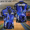 BlueJose Bowling Fireball Premium Personalized Shirt (4 Colors)