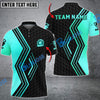 BlueJose Golf Line Breaker Customized Name, Team Name 3D Shirts (6 Colors)