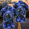 BlueJose Darts Skull Fire Personalized Name, Team Name Shirt (5 Colors)