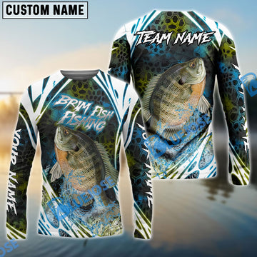 BlueJose Custom Brim Fish Shirt