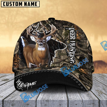 BlueJose Whitetail Tracker Hat Hunting Pattern Multicolor Personalized Cap