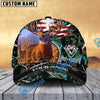 BlueJose Patriotic Buck Camo Hunting Cap Multicolor Pattern Personalized Cap