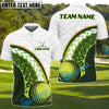 BlueJose Tribal Swing Golf Polo Shirt, Customized Name & Team Name 3D Shirts (4 Colors)