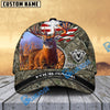 BlueJose Patriotic Buck Camo Hunting Cap Multicolor Pattern Personalized Cap