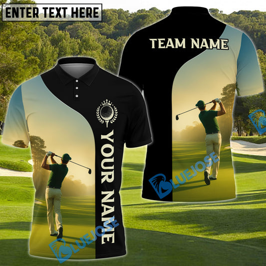 BlueJose Golf Club Shirt Customized Name, Team Name 3D Shirts