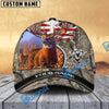 BlueJose Patriotic Buck Camo Hunting Cap Multicolor Pattern Personalized Cap