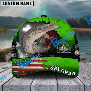 BlueJose Master Baiter Green Custom Cap For Orlando Hernandez