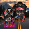 BlueJose Custom Photo Personalized Car "American Muscle Heritage" Flames Mustang Hawaiian Shirt
