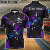 BlueJose Gear With Skull-Themed Bowling Personalized Name, Team Name 3D Shirt (4 Colors)