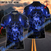 BlueJose Darts Fire Dragon And Skull Personalized Name, Team Name Shirt (4 Colors)