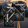 BlueJose Darts Metalic Style Personalized Name, Team Name Shirt (4 Colors)