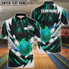 BlueJose Personalized Name Thunders Bowling And Pins Multicolor 3D Shirt