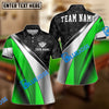 BlueJose Billiards 8 Ball Metallic Plate Pattern Customized Name, Team Name 3D Shirt (6 Colors)