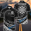 BlueJose Darts Hawaii Polynesian Personalized Name, Team Name Shirt (4 Colors)