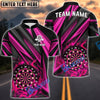 BlueJose Darts Laser Fire Personalized Name, Team Name Shirt ( 6 Colors)