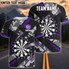BlueJose Darts Grunge Thunder Personalized Name, Team Name Shirt (4 Colors)