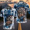 BlueJose Darts Bulldog Barricade Personalized Name, Team Name Shirt (4 Colors)