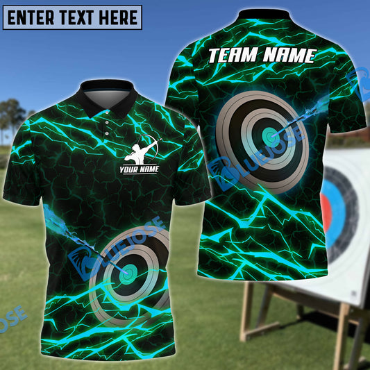 BlueJoses Archery Thunder Customized Name 3D Shirt (4 Colors)