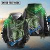 BlueJose Largemouth Bass Reaper Fish Skeleton Custom Name Fishing Shirt For Kids