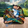 BlueJose Graffiti Shark Swing Golf Cap Multicolor Personalized Cap