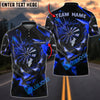 BlueJose Thunder Rising Darts Personalized Name, Team Name Shirt (6 Colors)