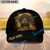 BlueJose Black Hunter Personalized Name Cap