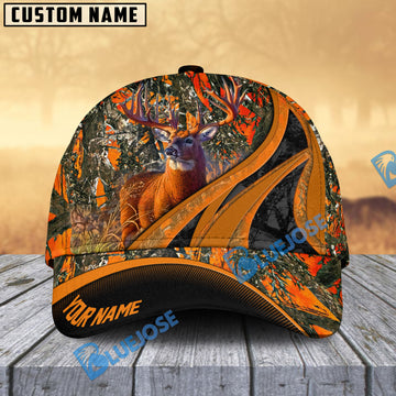 BlueJose Deer Hunting Classic Cap Multicolor Personalized Hat 3D