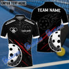 BlueJose Pickleball Fire Line Personalized Name, Team Name Unisex Shirt (3 Colors)