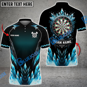 BlueJose Darts Ice Age Personalized Name, Team Name 3D Shirt (4 Colors)