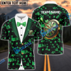 BlueJose Darts Gentleman Irish Patrick Day Personalized Name Shirt