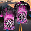 BlueJose Darts Fire Colorful Rays Of Light Premium Personalized Name, Team Name Shirt (6 Colors)