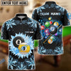 BlueJose Billiards Big Ice 8 Ball & 9 Ball Personalized Shirt