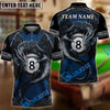 BlueJose Billiards Ball 8 Dragon Owner Personalized Name & Team Name Shirt (4 Colors)