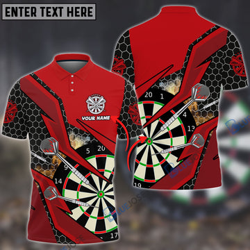 BlueJose Dart Board Personalized Name, Team Name Shirt